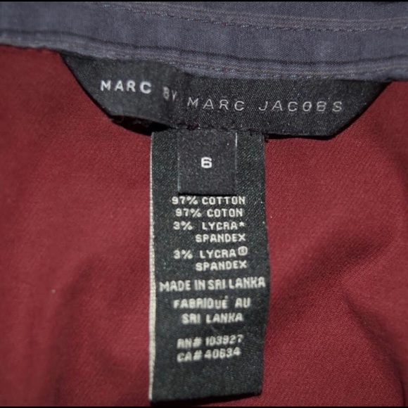 Marc by Marc Jacobs Red Mid Length Skirt - Picture 4 of 4